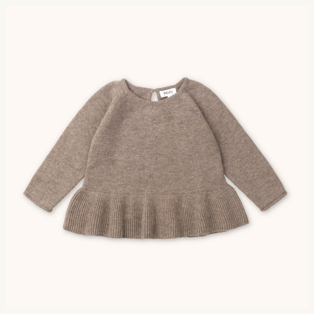 Lalaby Ava Cashmere Jumper Bluse Kashmir Toast